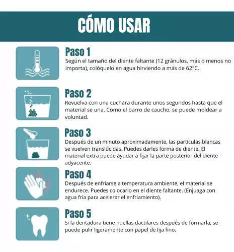 Recupera tu Sonrisa en Minutos! Dientes Temporales