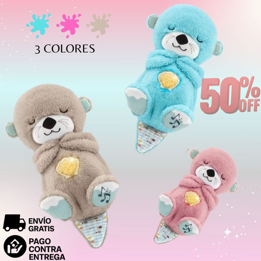 Peluche Relajante con Movimiento de Respiración y Sonido