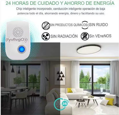 Adiós Plagas: Protección Ultrasónica 24/7