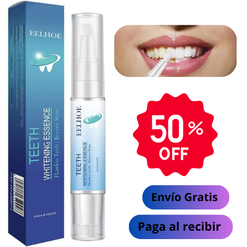 Dientes más blancos- Boligrafo blanqueador